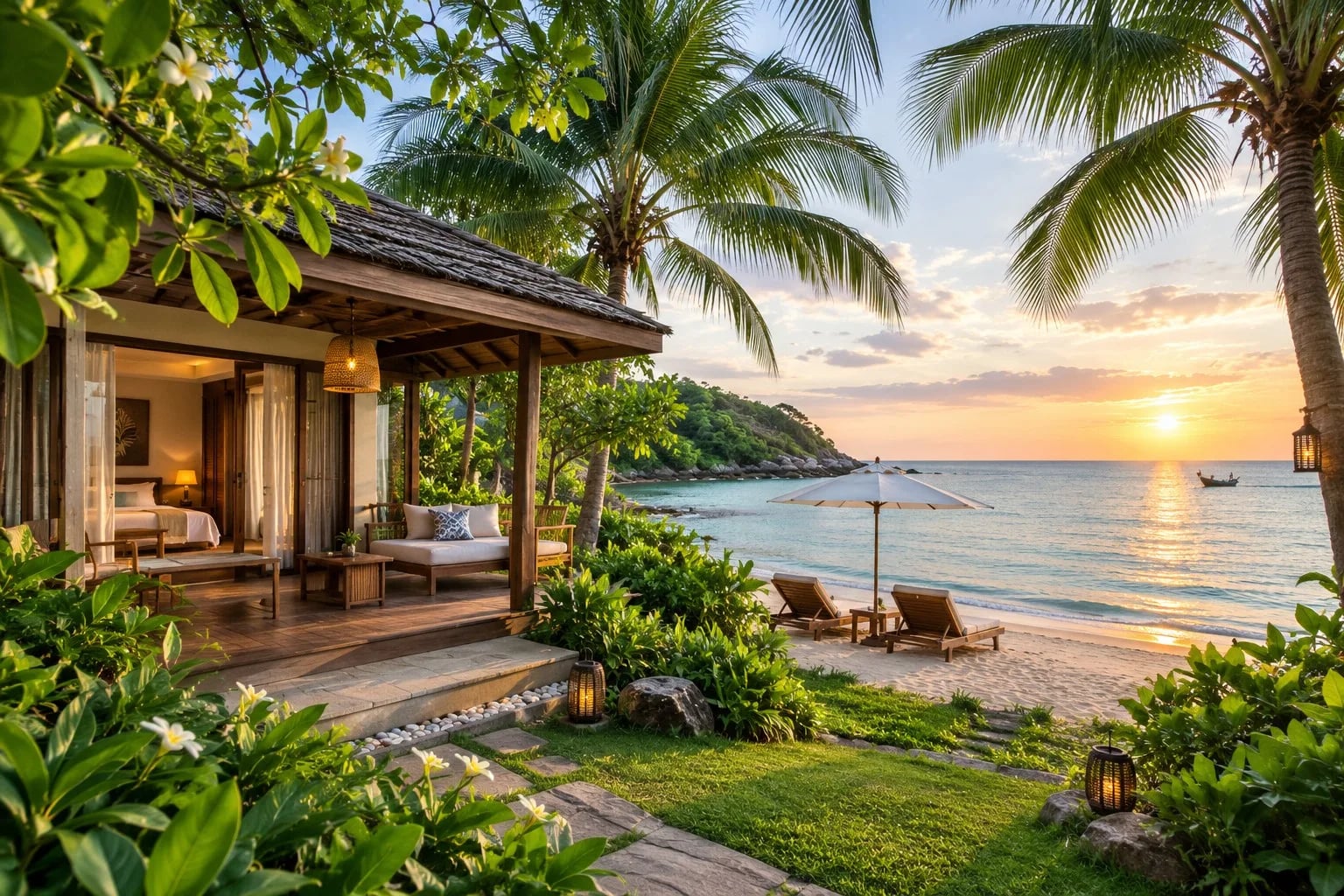 Places to stay, Koh Phangan