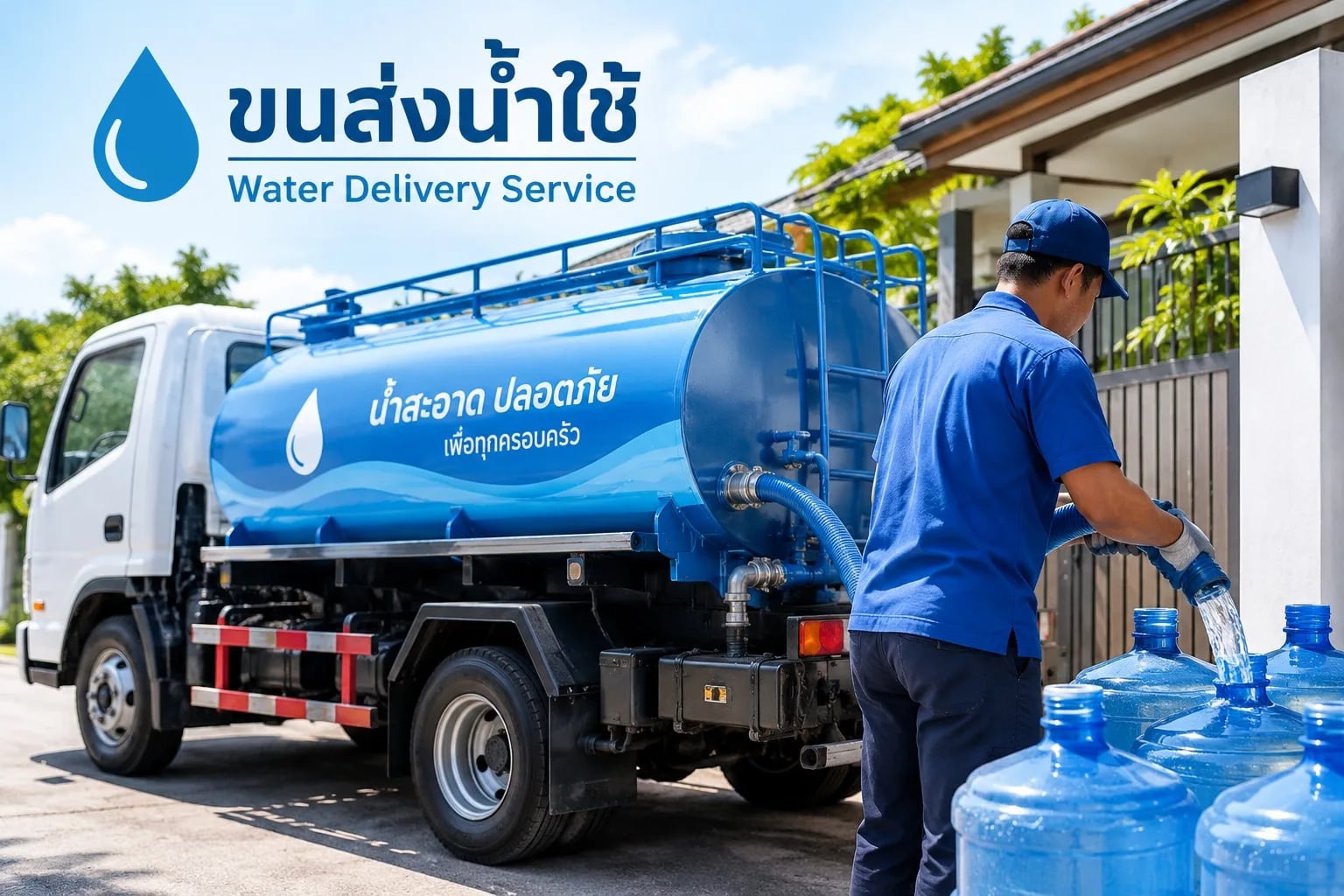 Water Delivery Truck, Koh Phangan